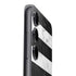 Black and White Striped Marble Galaxy A14 5G Skin